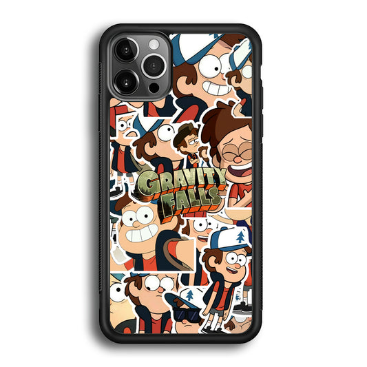 Gravity Falls Smile Collage from Dipper iPhone 12 Pro Case