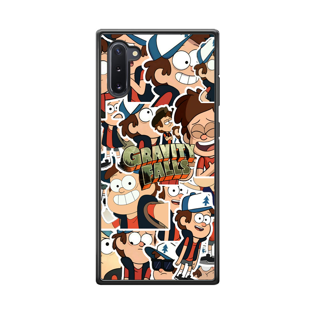 Gravity Falls Smile Collage from Dipper Samsung Galaxy Note 10 Case