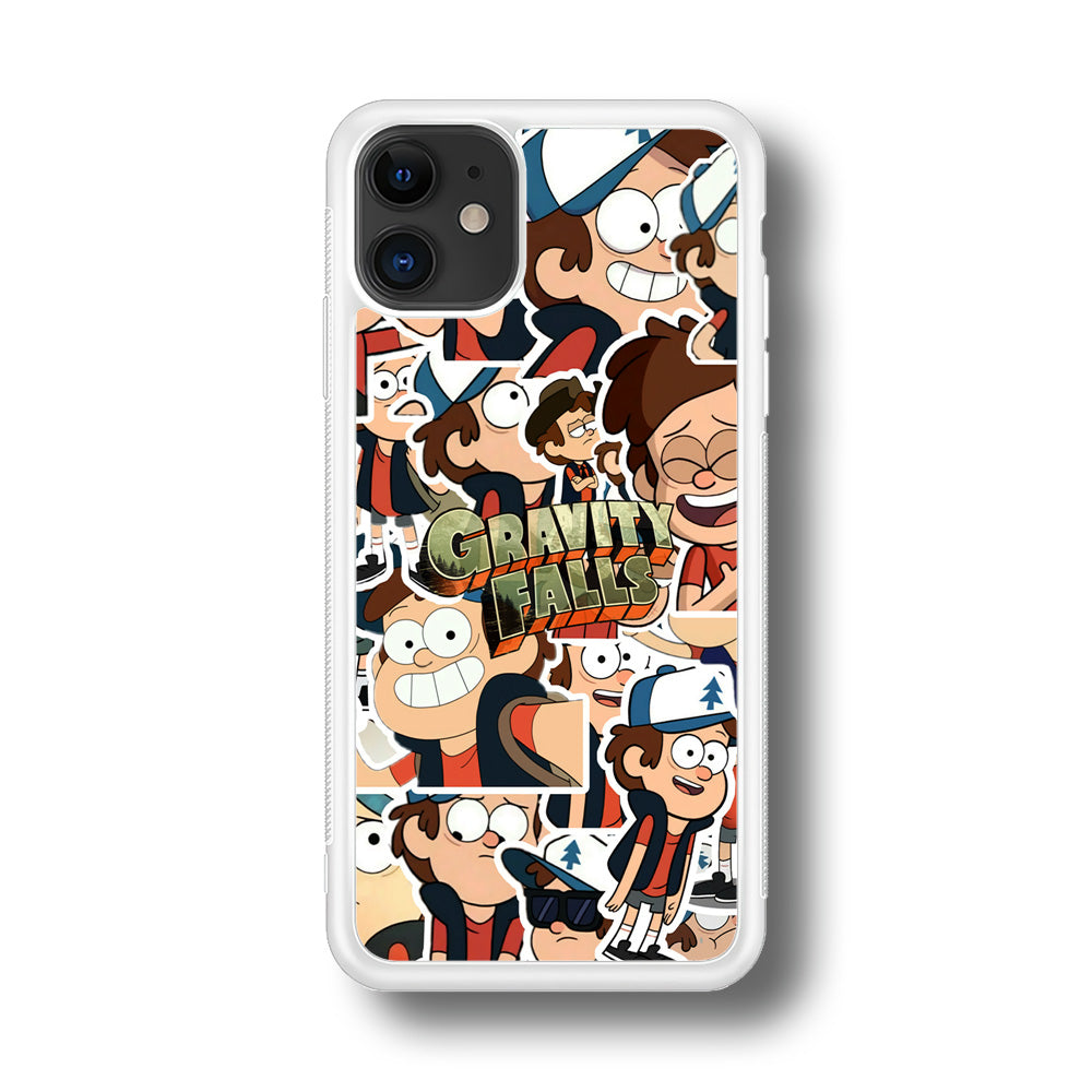 Gravity Falls Smile Collage from Dipper iPhone 11 Case