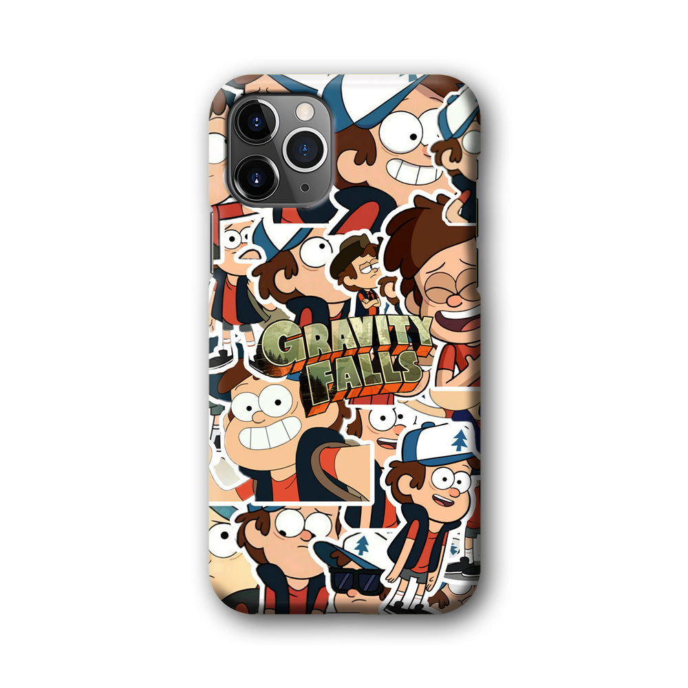 Gravity Falls Smile Collage from Dipper iPhone 11 Pro Max Case