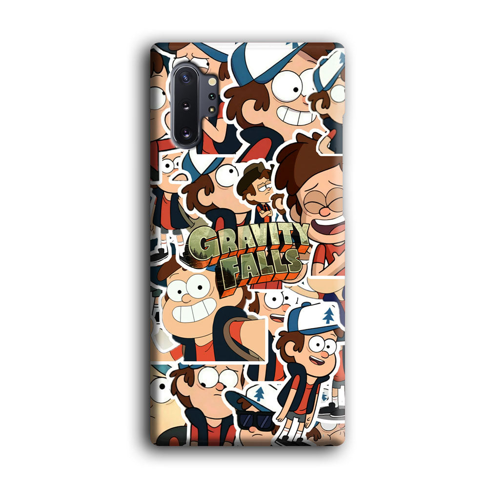 Gravity Falls Smile Collage from Dipper Samsung Galaxy Note 10 Plus Case