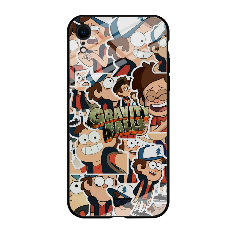 Gravity Falls Smile Collage from Dipper iPhone XR Case