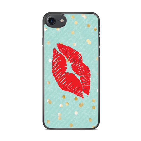 Great Red Lip iPhone 8 Case