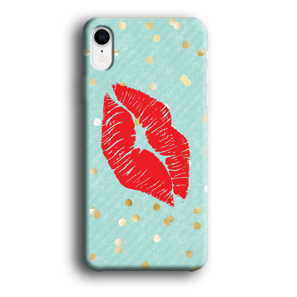 Great Red Lip iPhone XR Case