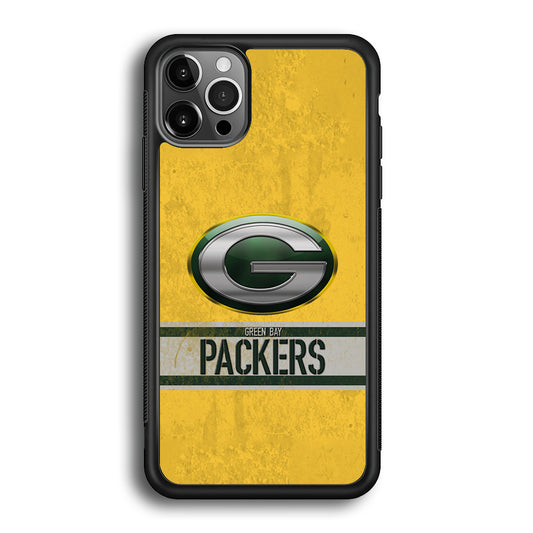 Green Bay Packers Abstract on The Wall iPhone 12 Pro Case