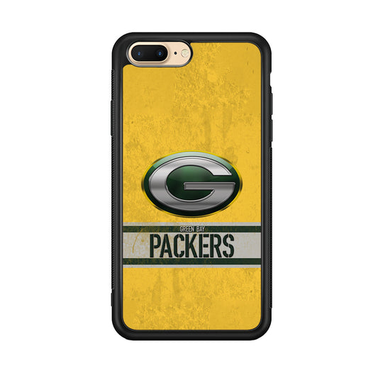 Green Bay Packers Abstract on The Wall iPhone 8 Plus Case