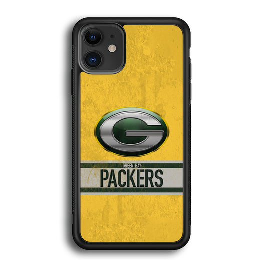 Green Bay Packers Abstract on The Wall iPhone 12 Case