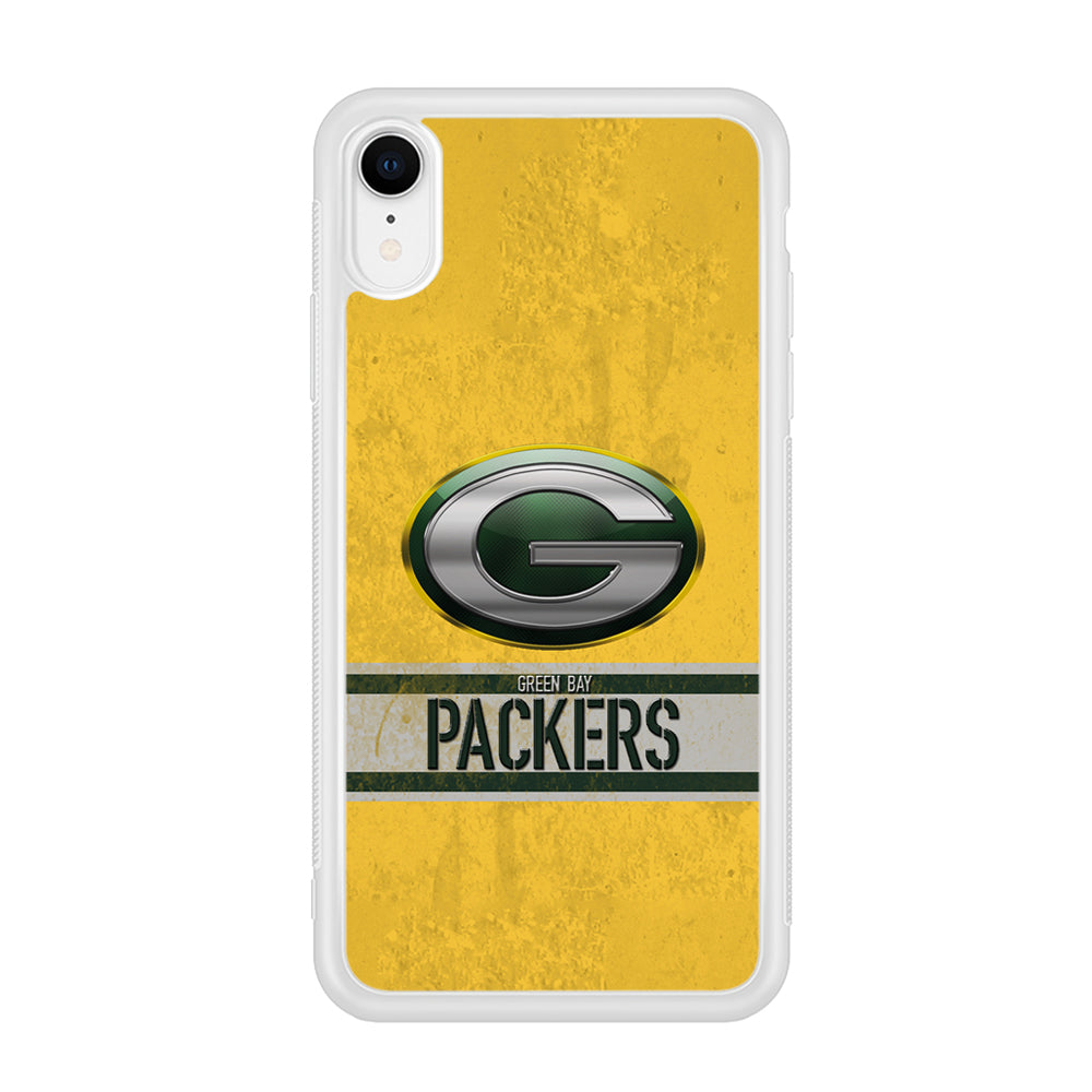 Green Bay Packers Abstract on The Wall iPhone XR Case
