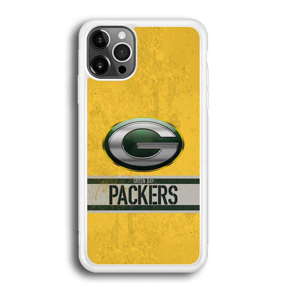 Green Bay Packers Abstract on The Wall iPhone 12 Pro Max Case