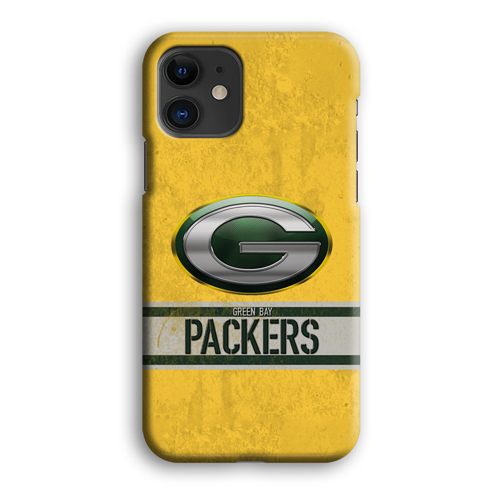 Green Bay Packers Abstract on The Wall iPhone 12 Case