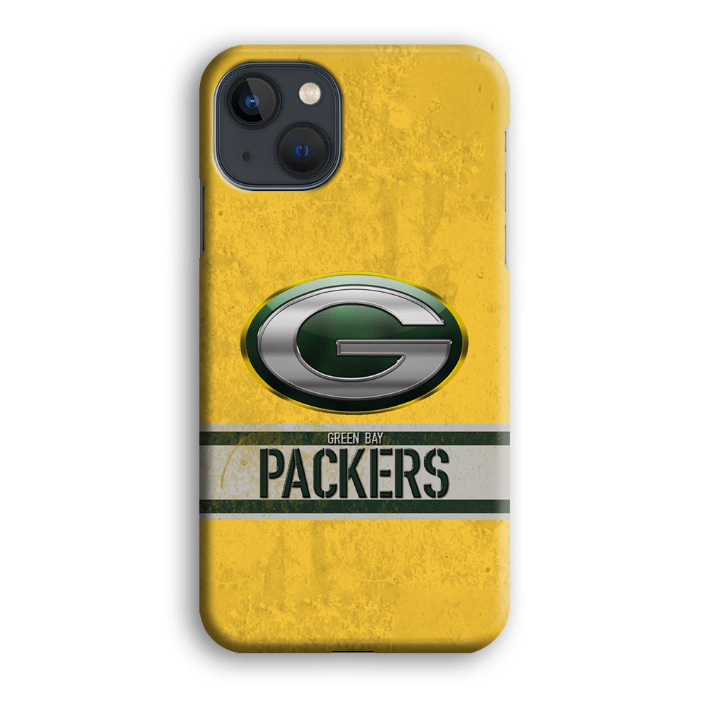 Green Bay Packers Abstract on The Wall iPhone 13 Case