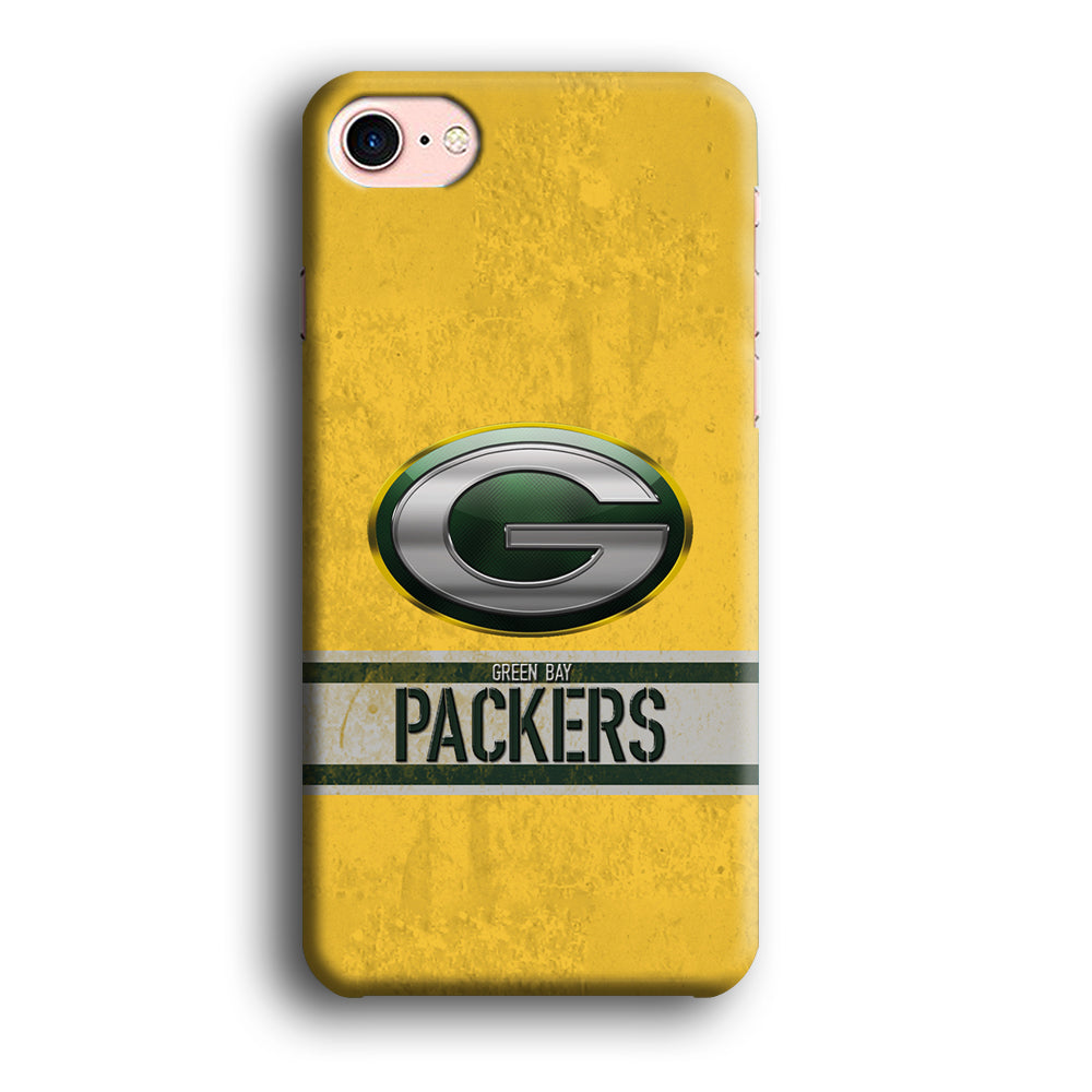 Green Bay Packers Abstract on The Wall iPhone 7 Case