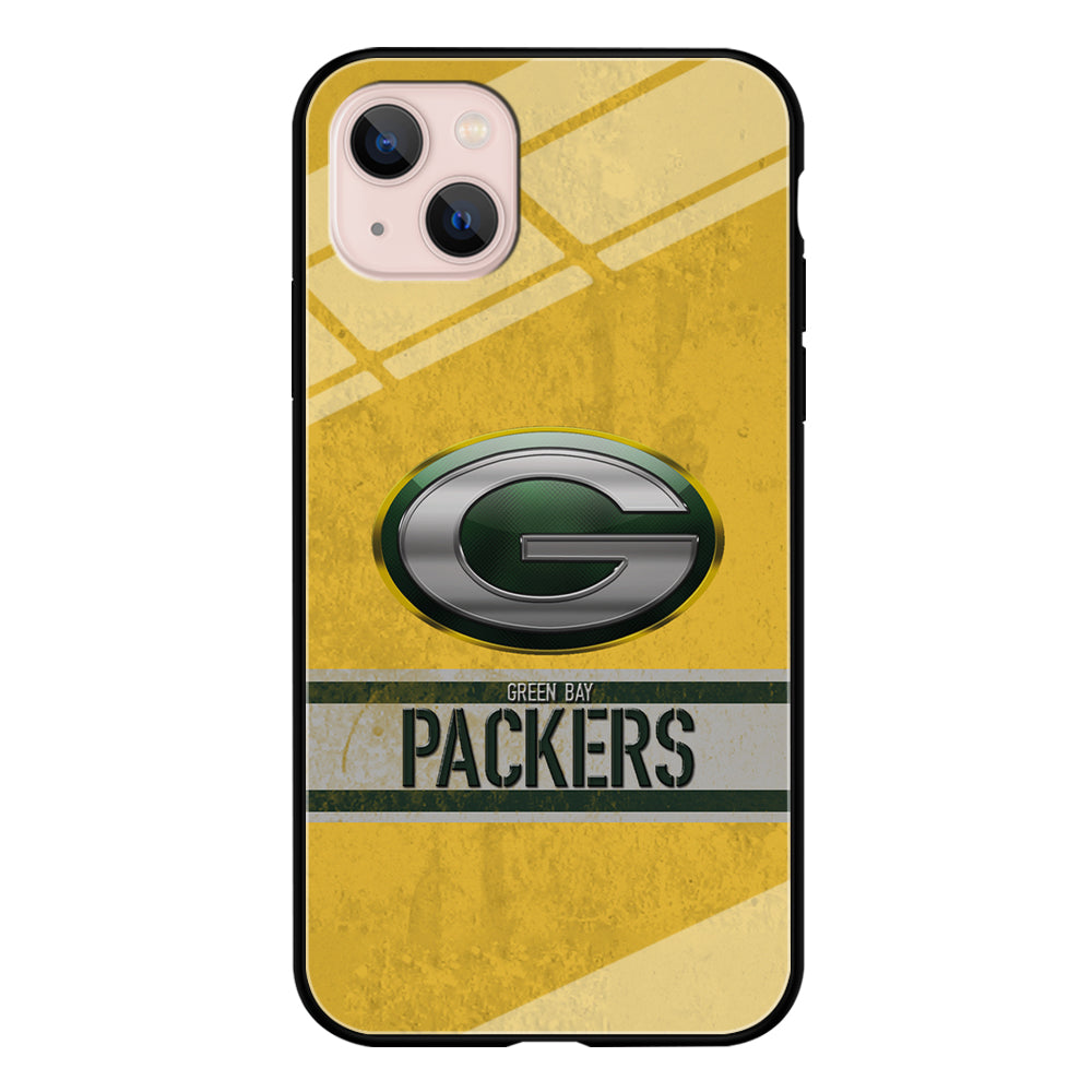 Green Bay Packers Abstract on The Wall iPhone 13 Case