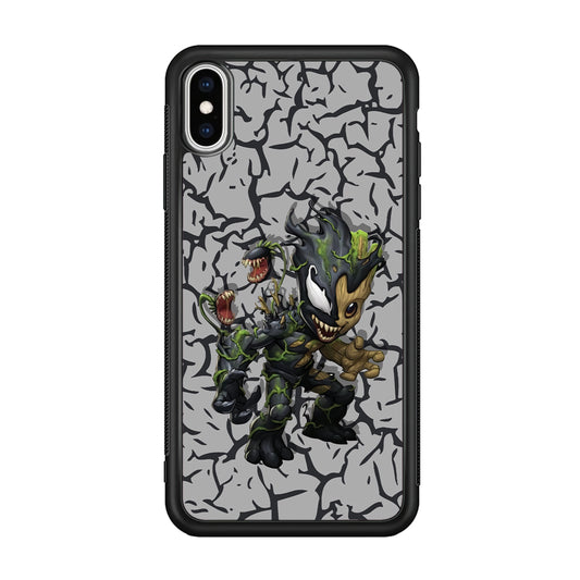 Groot Venom Form iPhone X Case