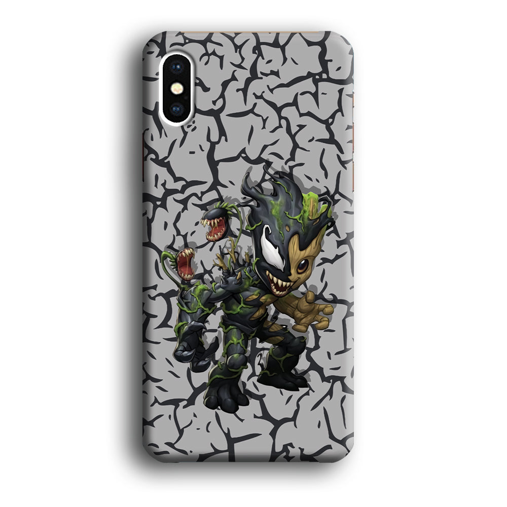 Groot Venom Form iPhone X Case