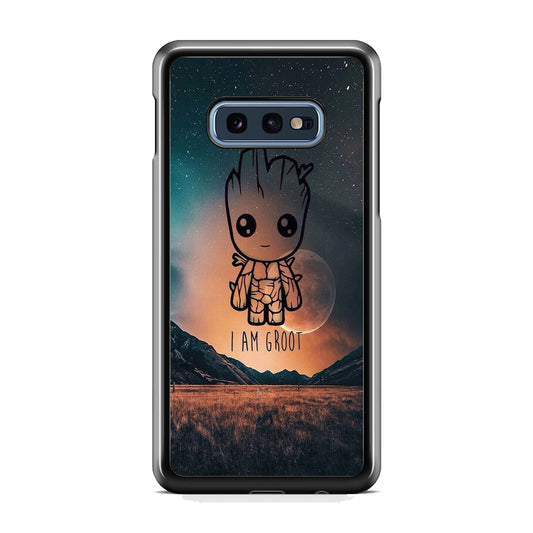 Groot Beauty Night Samsung Galaxy S10E Case