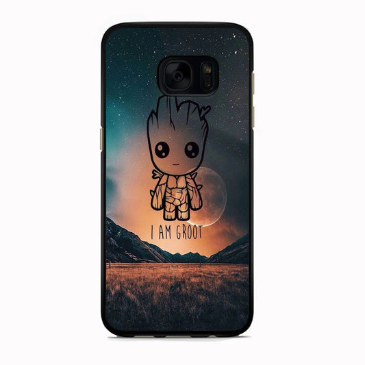 Groot Beauty Night Samsung Galaxy S7 Edge Case