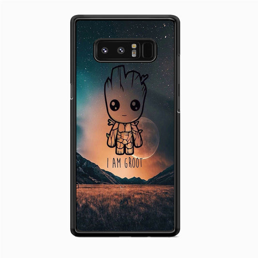 Groot Beauty Night Samsung Galaxy Note 8 Case
