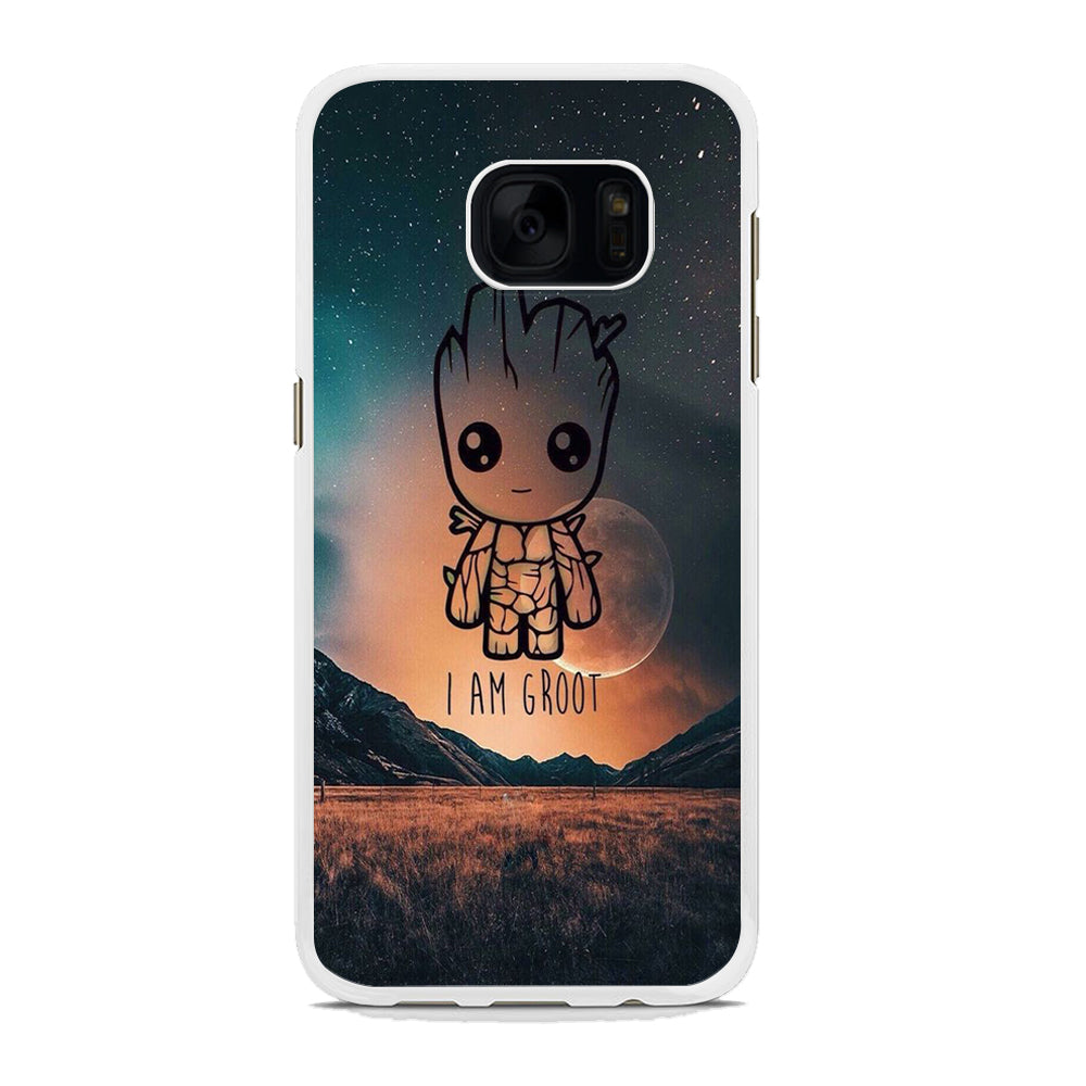 Groot Beauty Night Samsung Galaxy S7 Edge Case