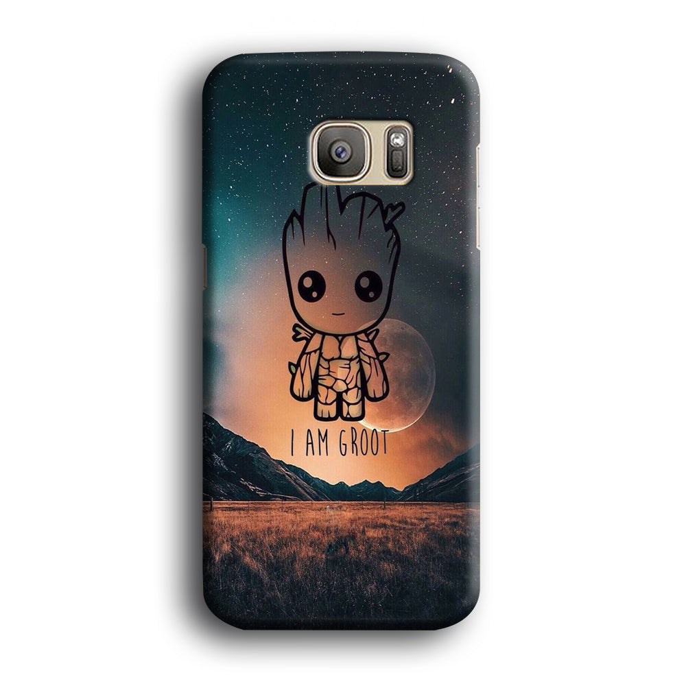 Groot Beauty Night Samsung Galaxy S7 Edge Case