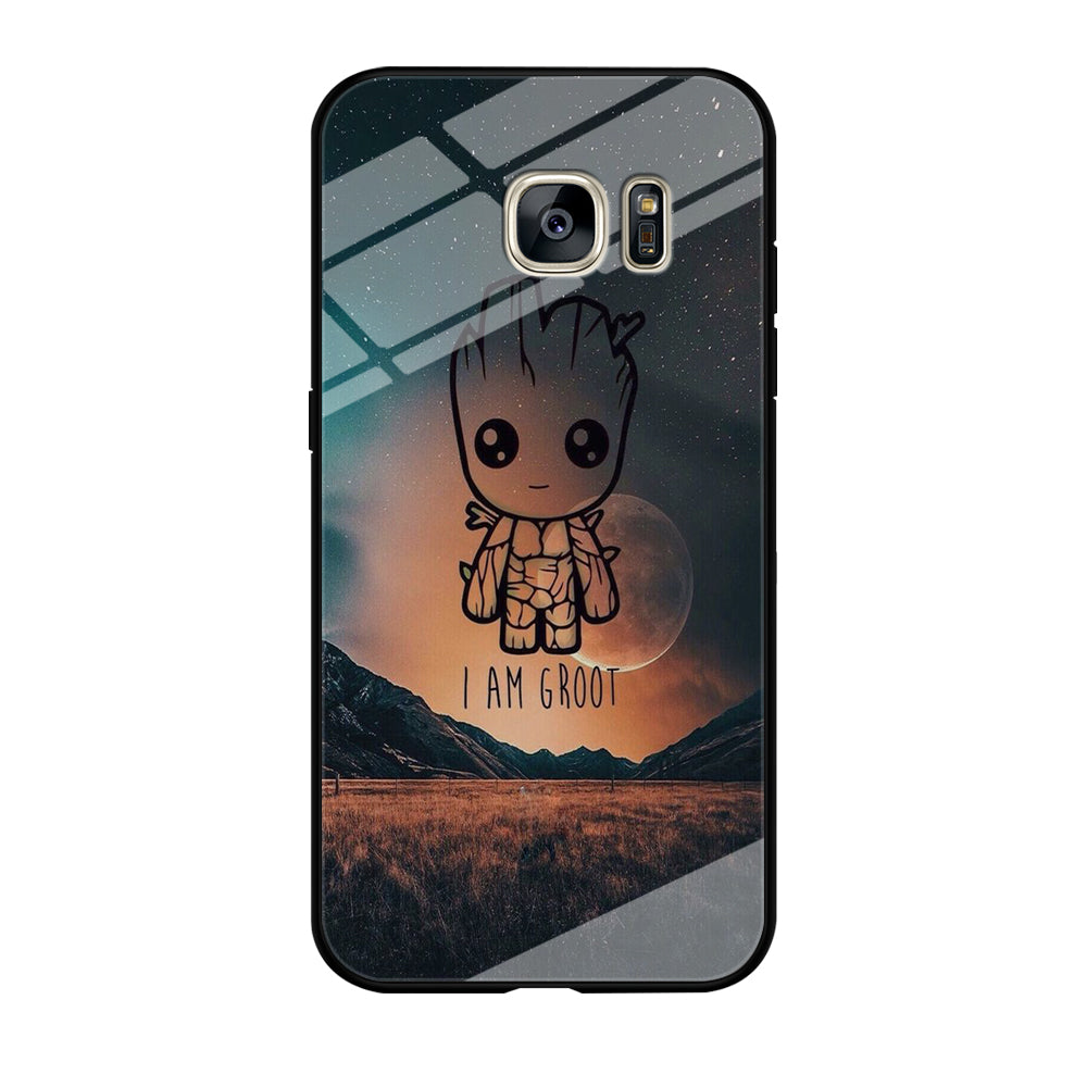 Groot Beauty Night Samsung Galaxy S7 Edge Case