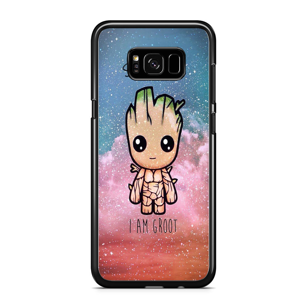 Groot Cute Glitter Samsung Galaxy S8 Case