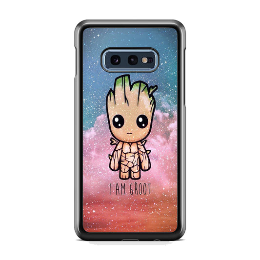 Groot Cute Glitter Samsung Galaxy S10E Case