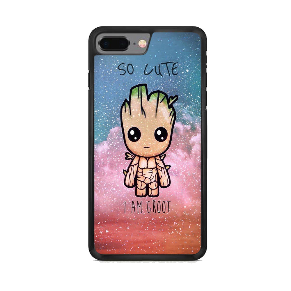 Groot Cute Glitter iPhone 7 Plus Case