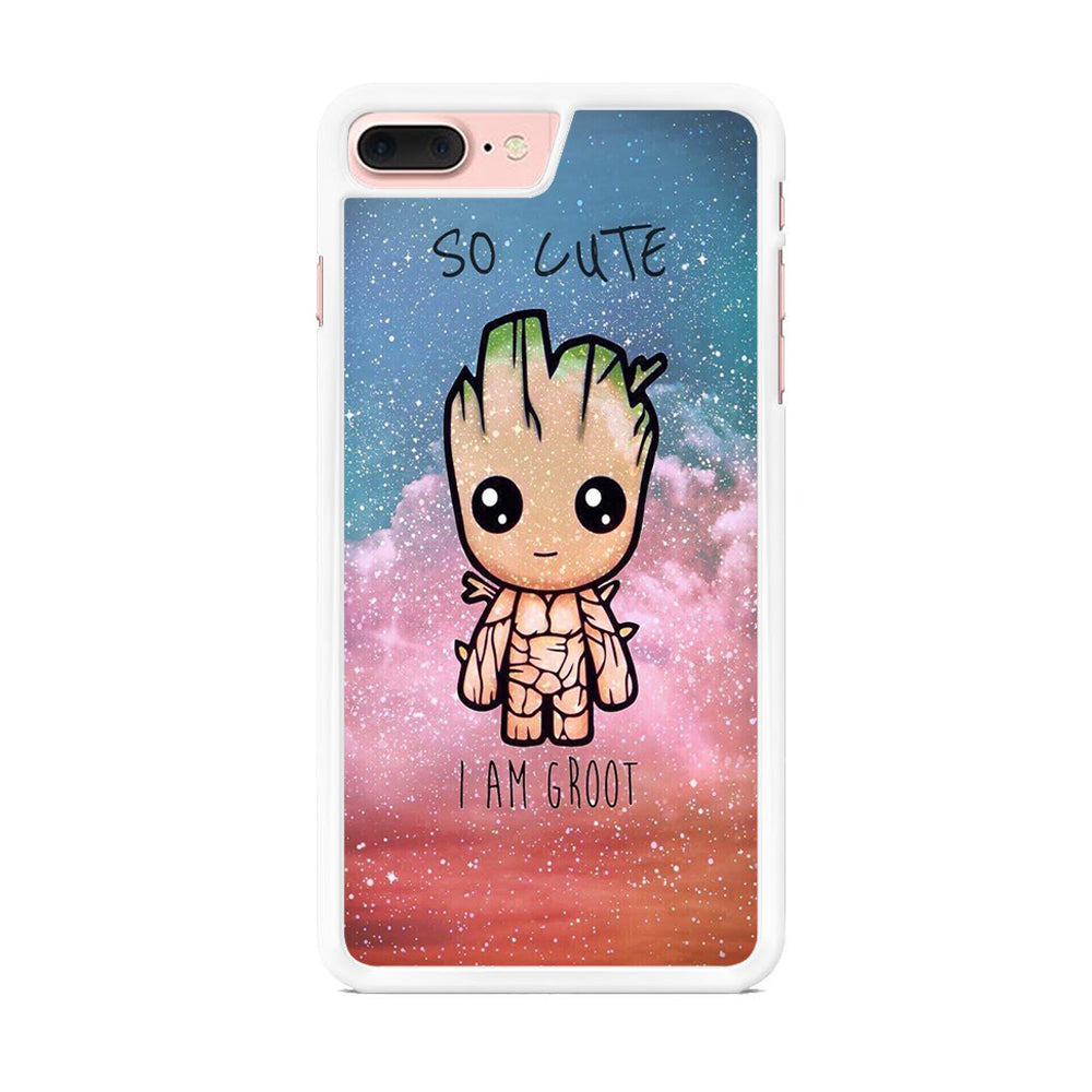 Groot Cute Glitter iPhone 7 Plus Case