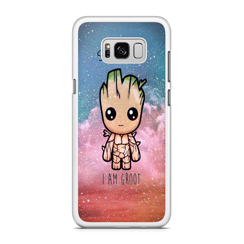 Groot Cute Glitter Samsung Galaxy S8 Case