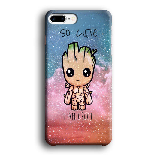Groot Cute Glitter iPhone 7 Plus Case