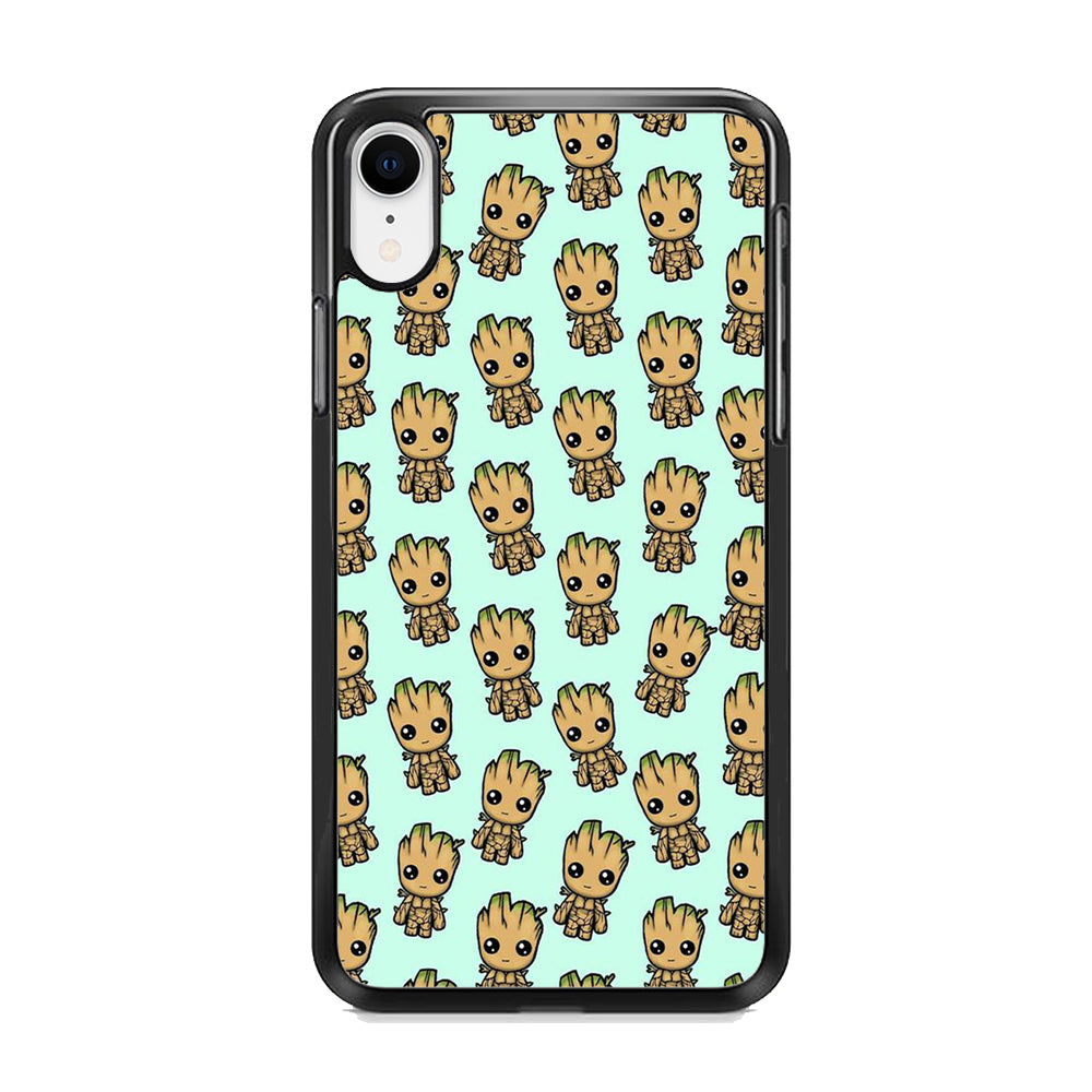 Groot Doodle Character iPhone XR Case