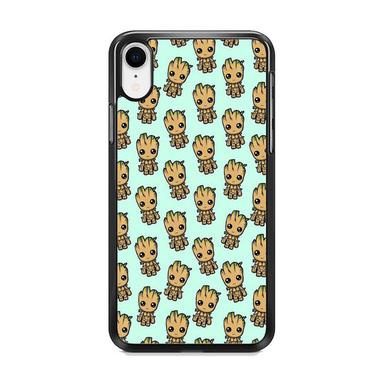 Groot Doodle Character iPhone XR Case