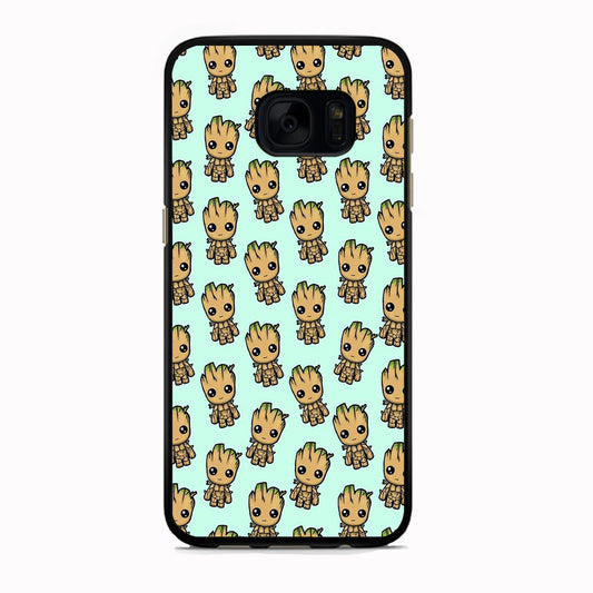 Groot Doodle Character Samsung Galaxy S7 Case