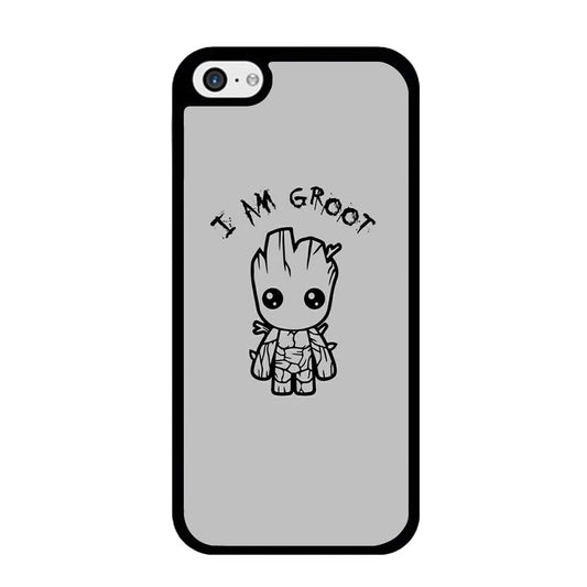 Groot Silver Paint iPhone 5 | 5s Case - Carneyforia