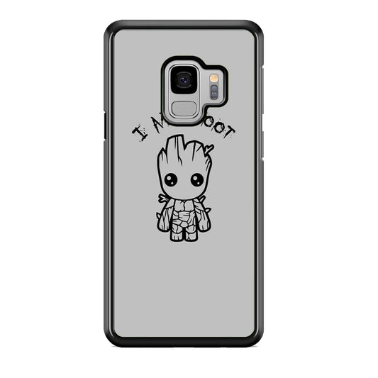 Groot Silver Paint Samsung Galaxy S9 Case