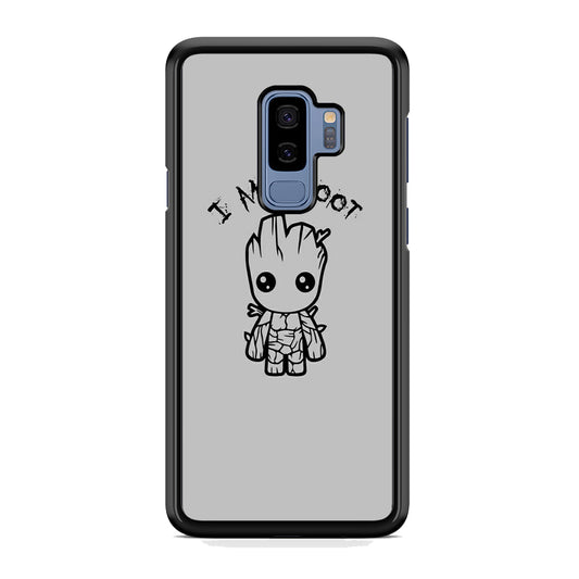 Groot Silver Paint  Samsung Galaxy S9 Plus Case