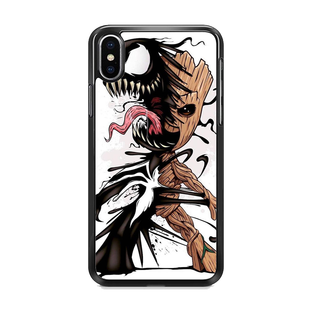 Groot x Venom iPhone X Case
