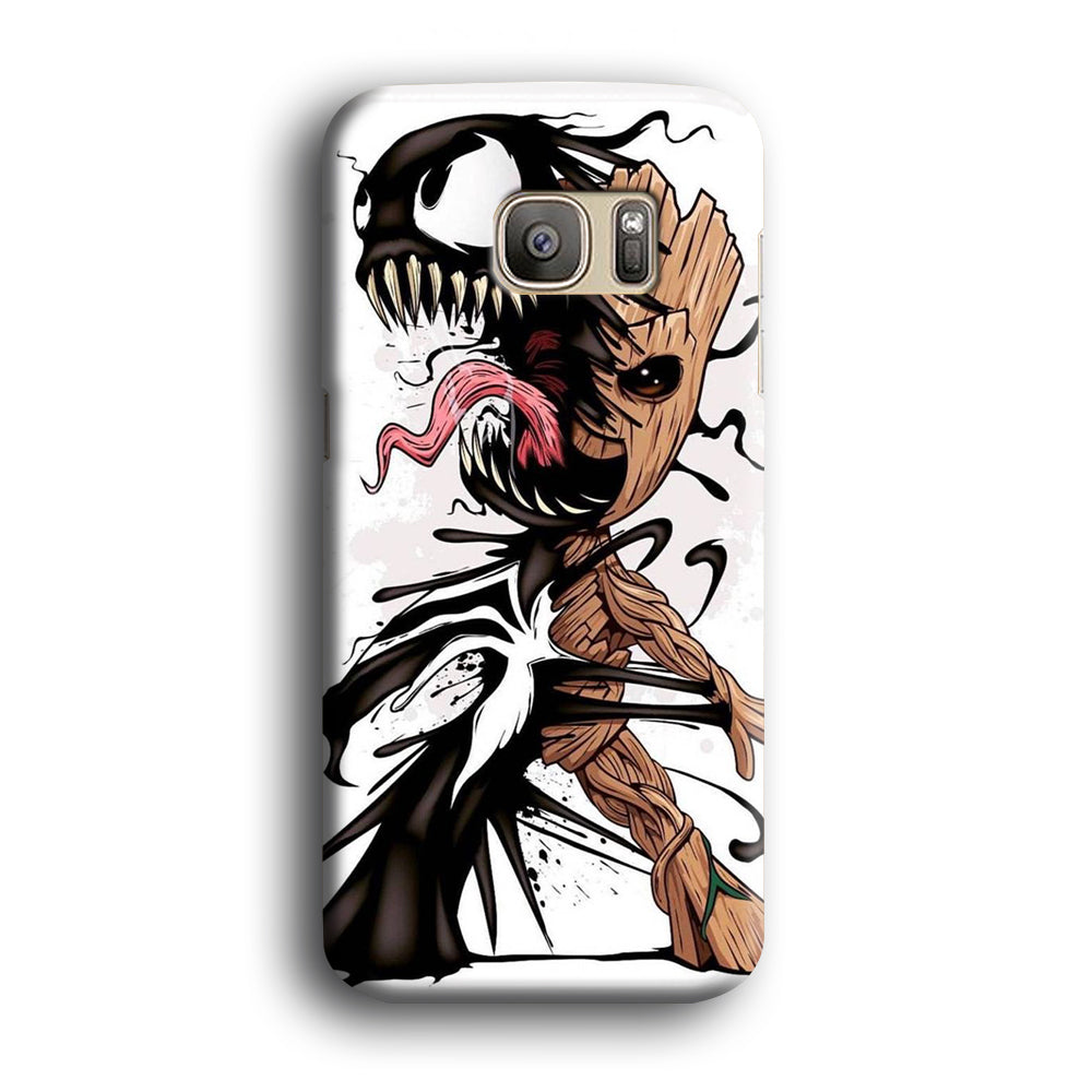 Groot x Venom Samsung Galaxy S7 Case
