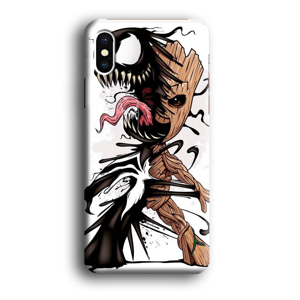 Groot x Venom iPhone X Case
