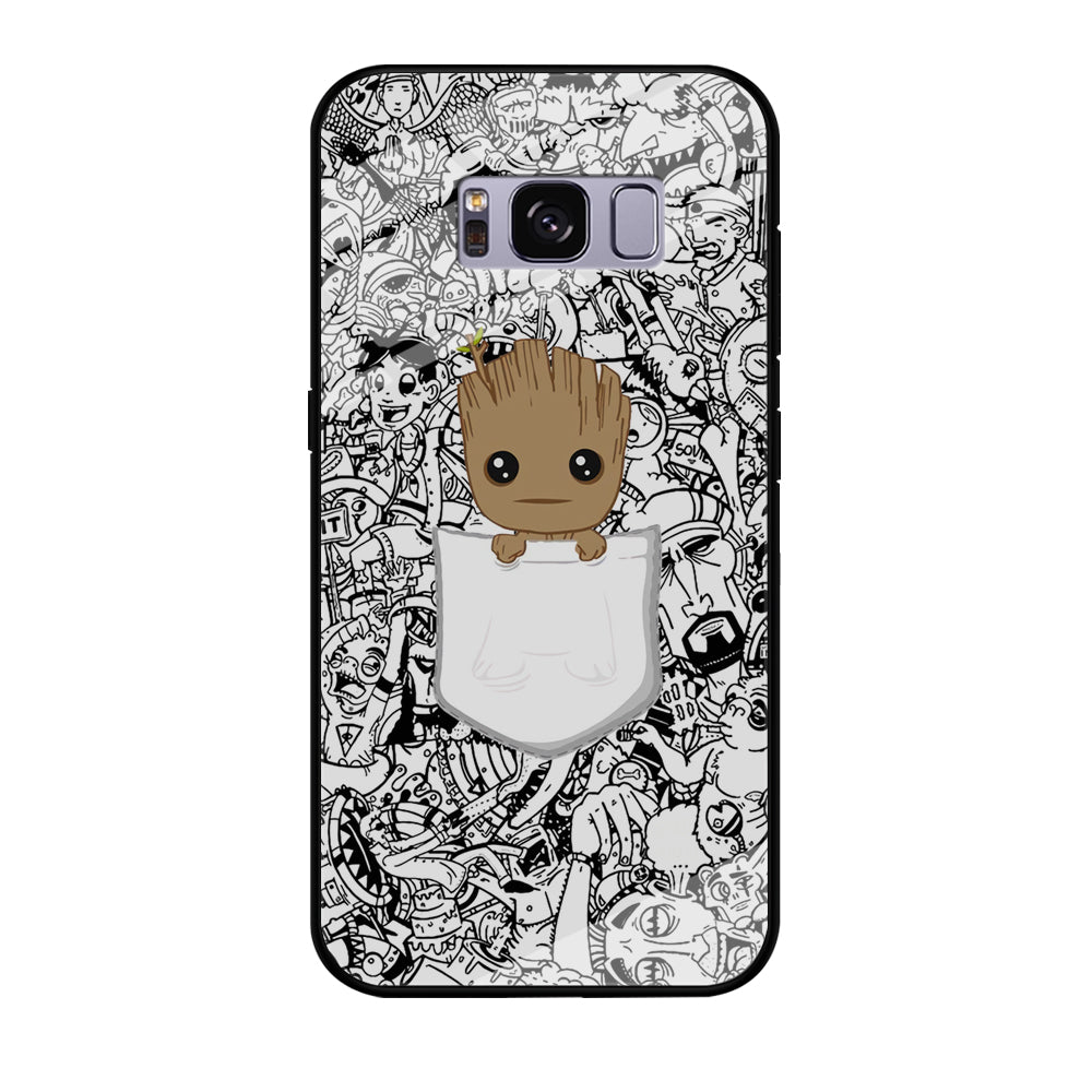 Grooth Pocket Doodle Patern Samsung Galaxy S8 Case