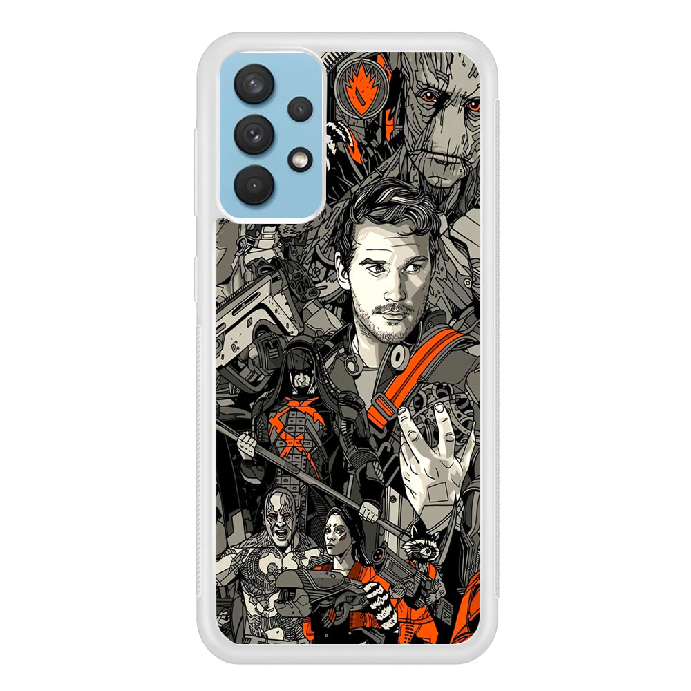 Guardians of The Galaxy Adult Groot Samsung Galaxy A32 Case