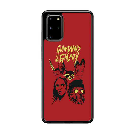 Guardians of The Galaxy Five Silhouette Samsung Galaxy S20 Plus Case