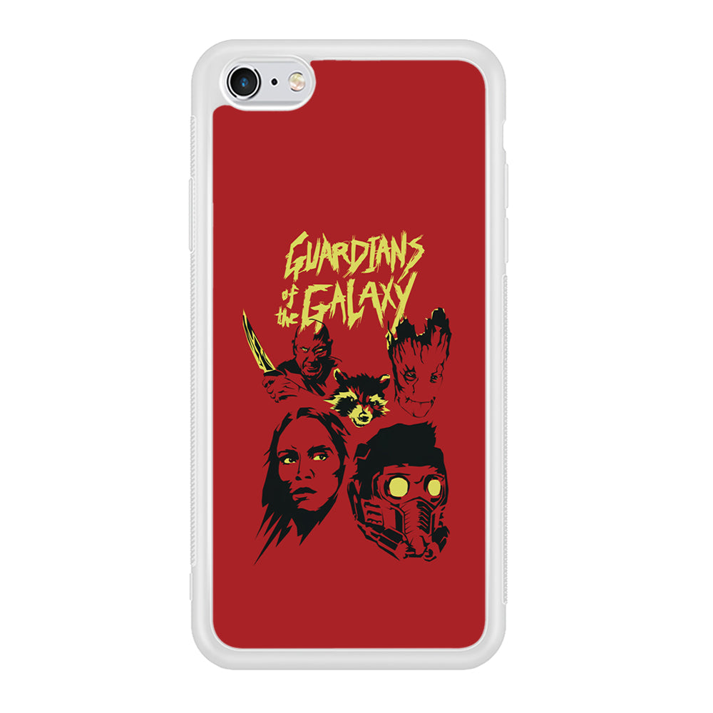 Guardians of The Galaxy Five Silhouette iPhone 6 Plus | 6s Plus Case