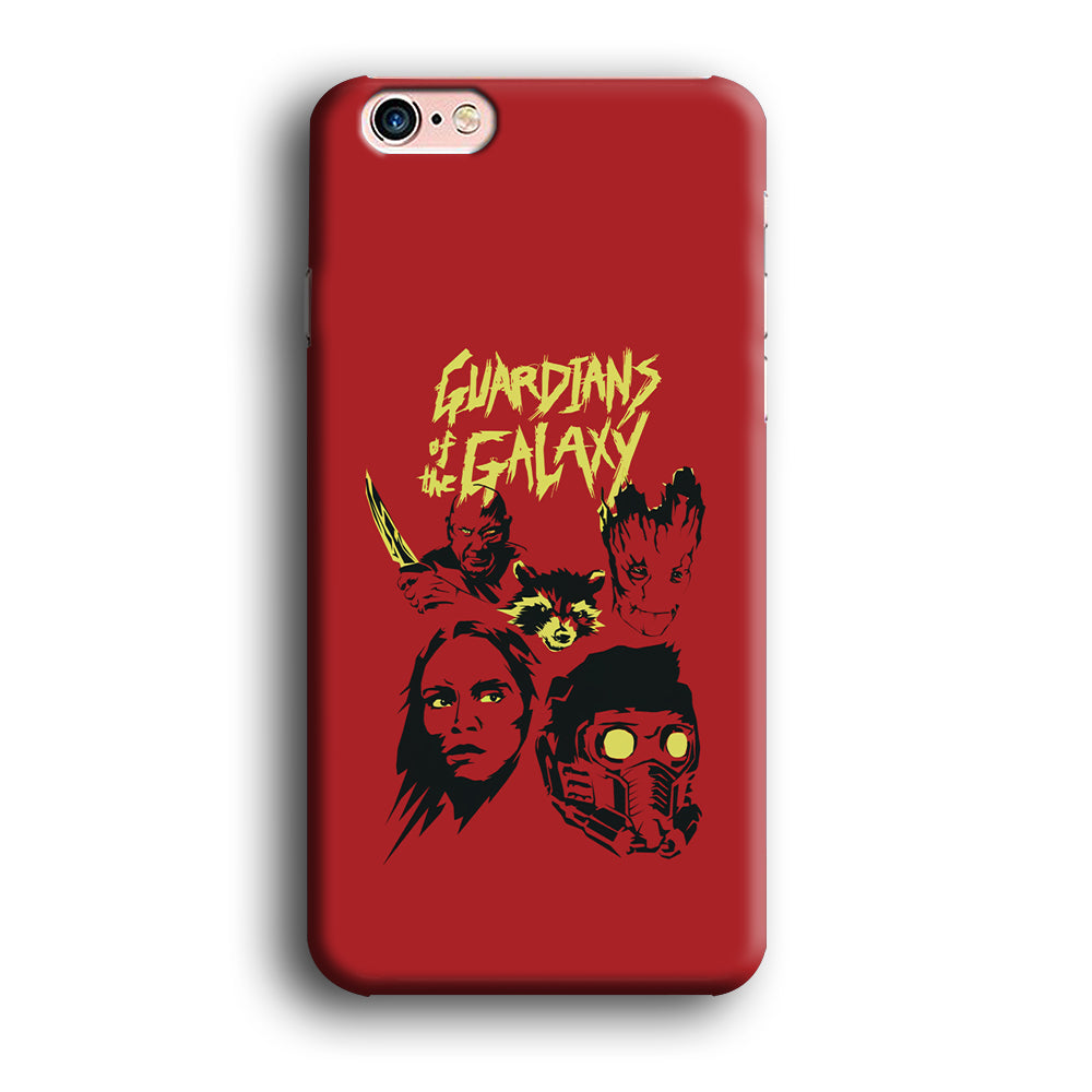 Guardians of The Galaxy Five Silhouette iPhone 6 Plus | 6s Plus Case