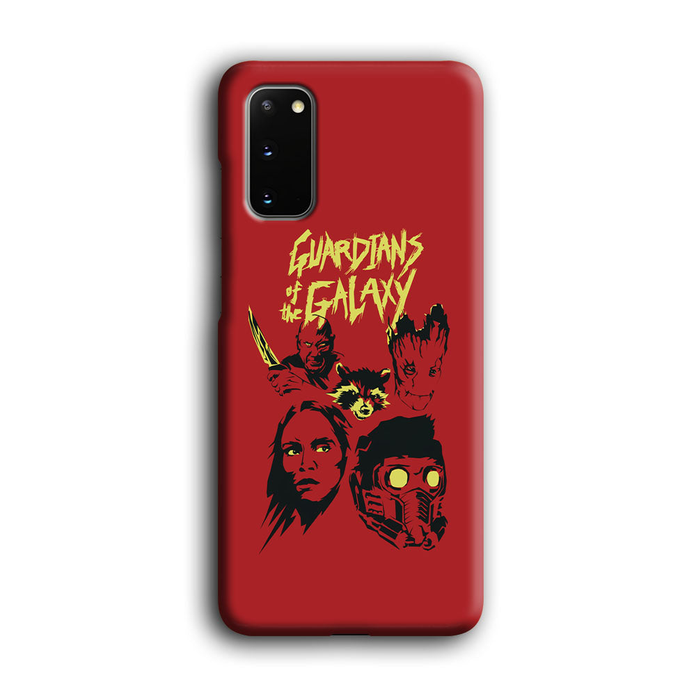 Guardians of The Galaxy Five Silhouette Samsung Galaxy S20 Case