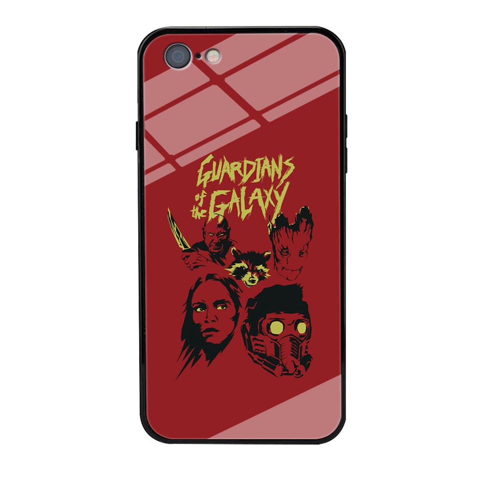 Guardians of The Galaxy Five Silhouette iPhone 6 Plus | 6s Plus Case