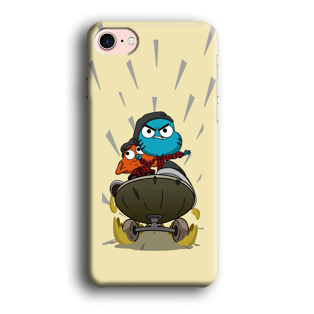 Gumall And Darwin Playing iPhone 8 Case