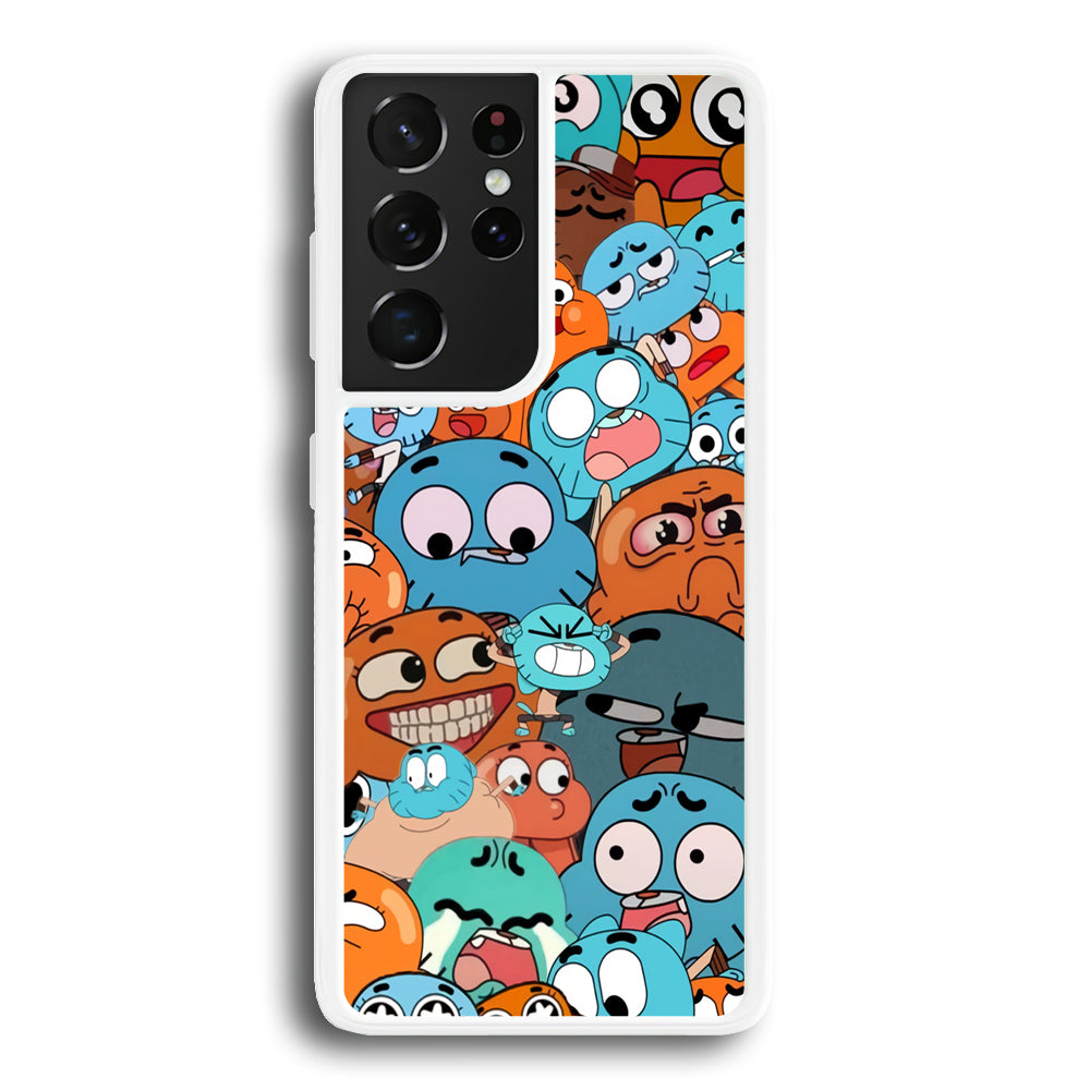 Gumball Expression Samsung Galaxy S21 Ultra Case