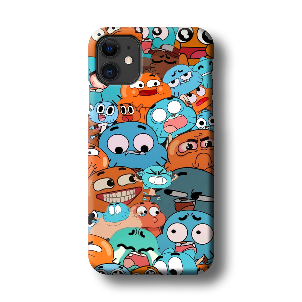 Gumball Expression iPhone 11 Case 3D Case